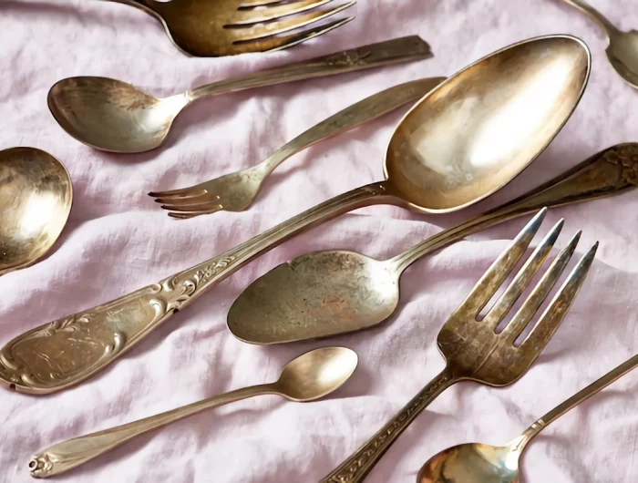 how to clean silver tarnished spoons and forks