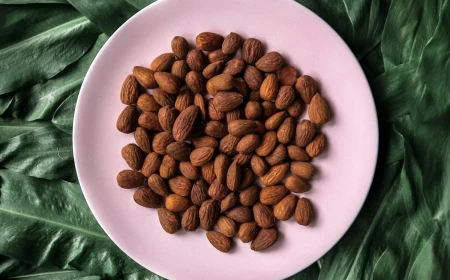 benefits of eating almonds for skin and hair