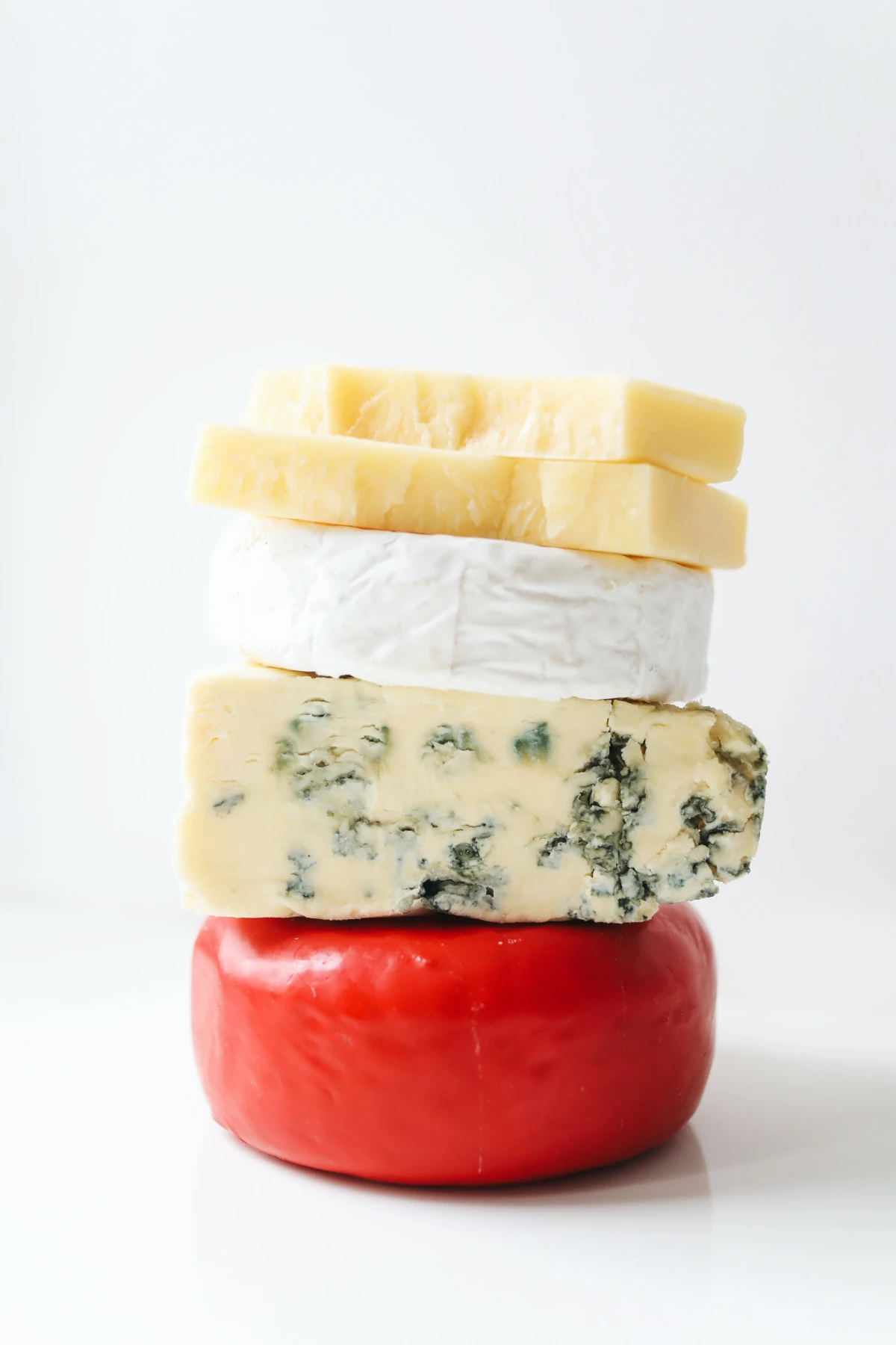 different types of cheeses