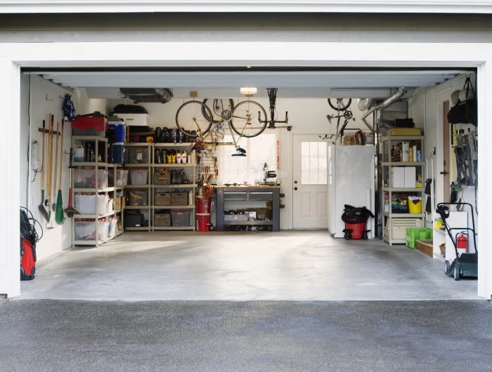 things you should never store in your garage garage door open with things inside