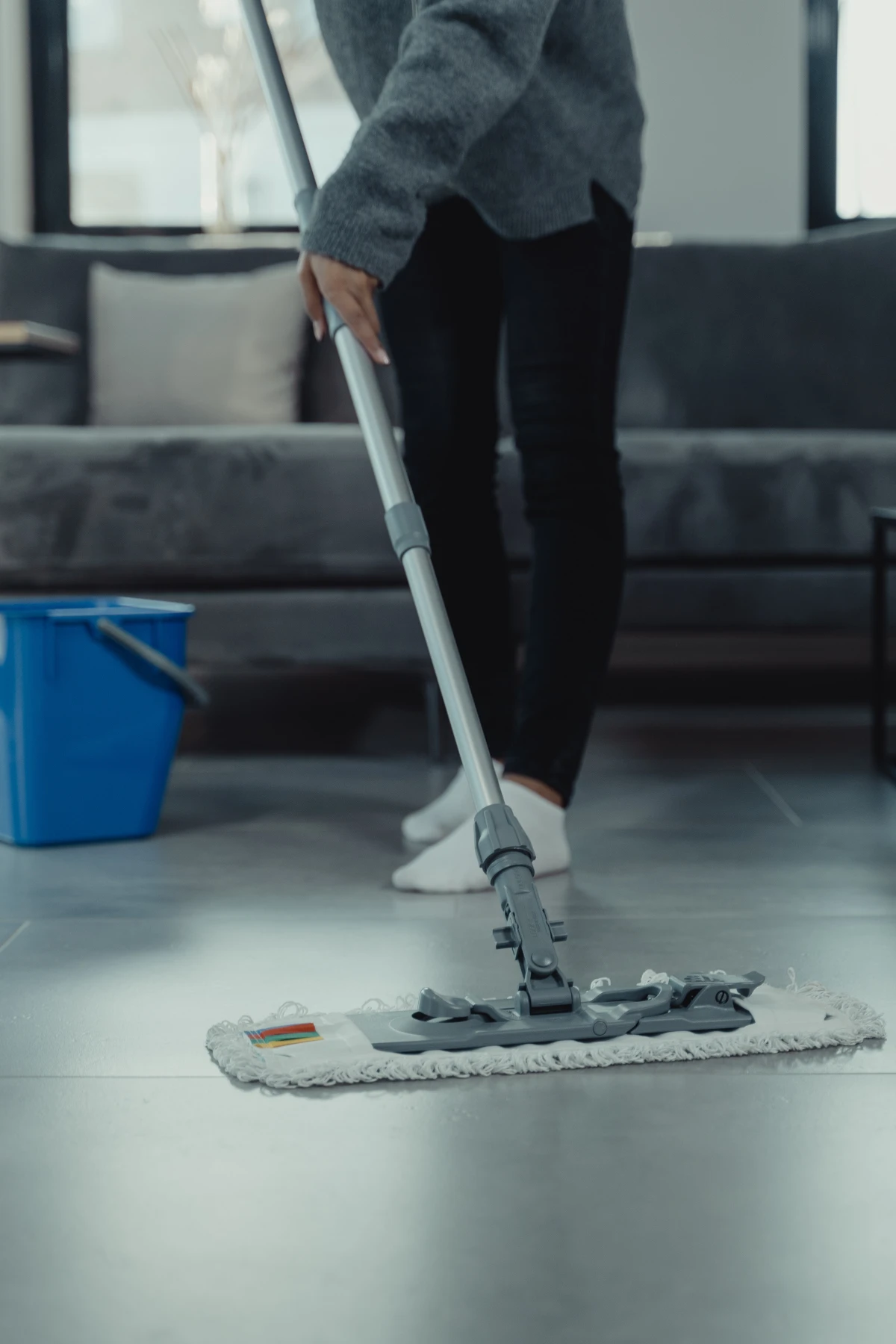 flat mop with handle