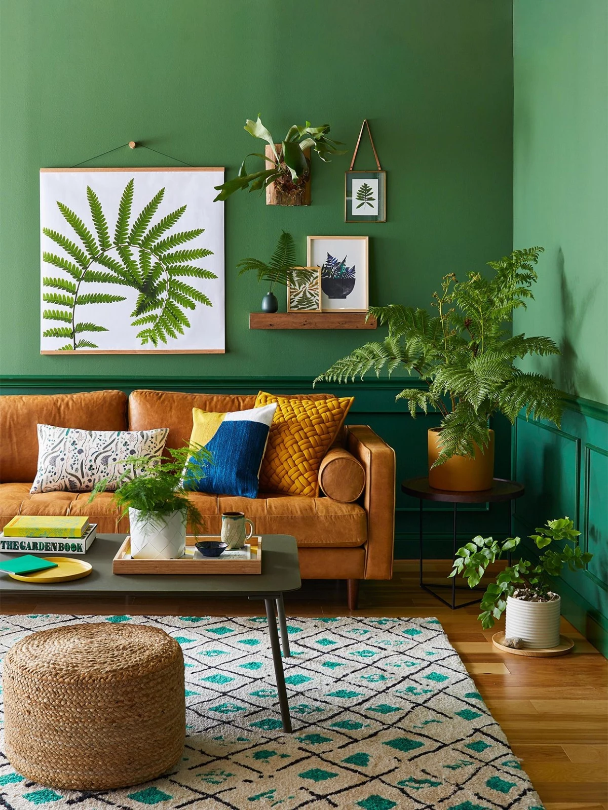 color green feng shui home