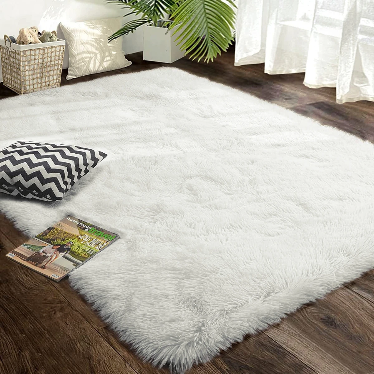 rug colors white fluffy rug