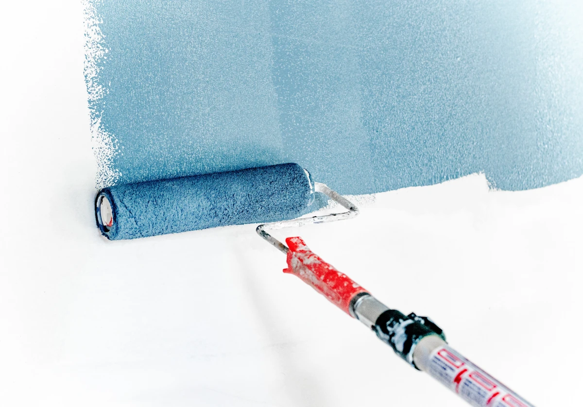 how to make paint dry faster painting wall with roller