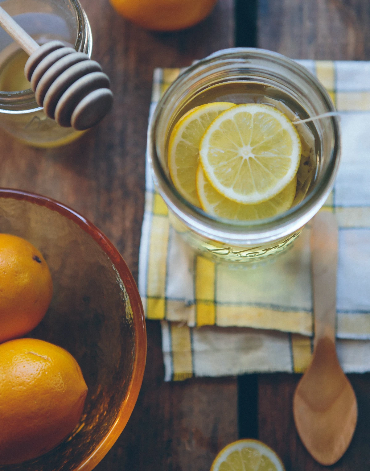 lemon water and honey