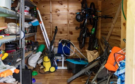 how to declutter a shed cluttered shed