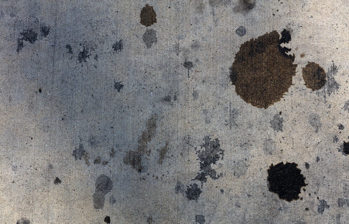 how to remove oil stains from concrete oil stained concrete