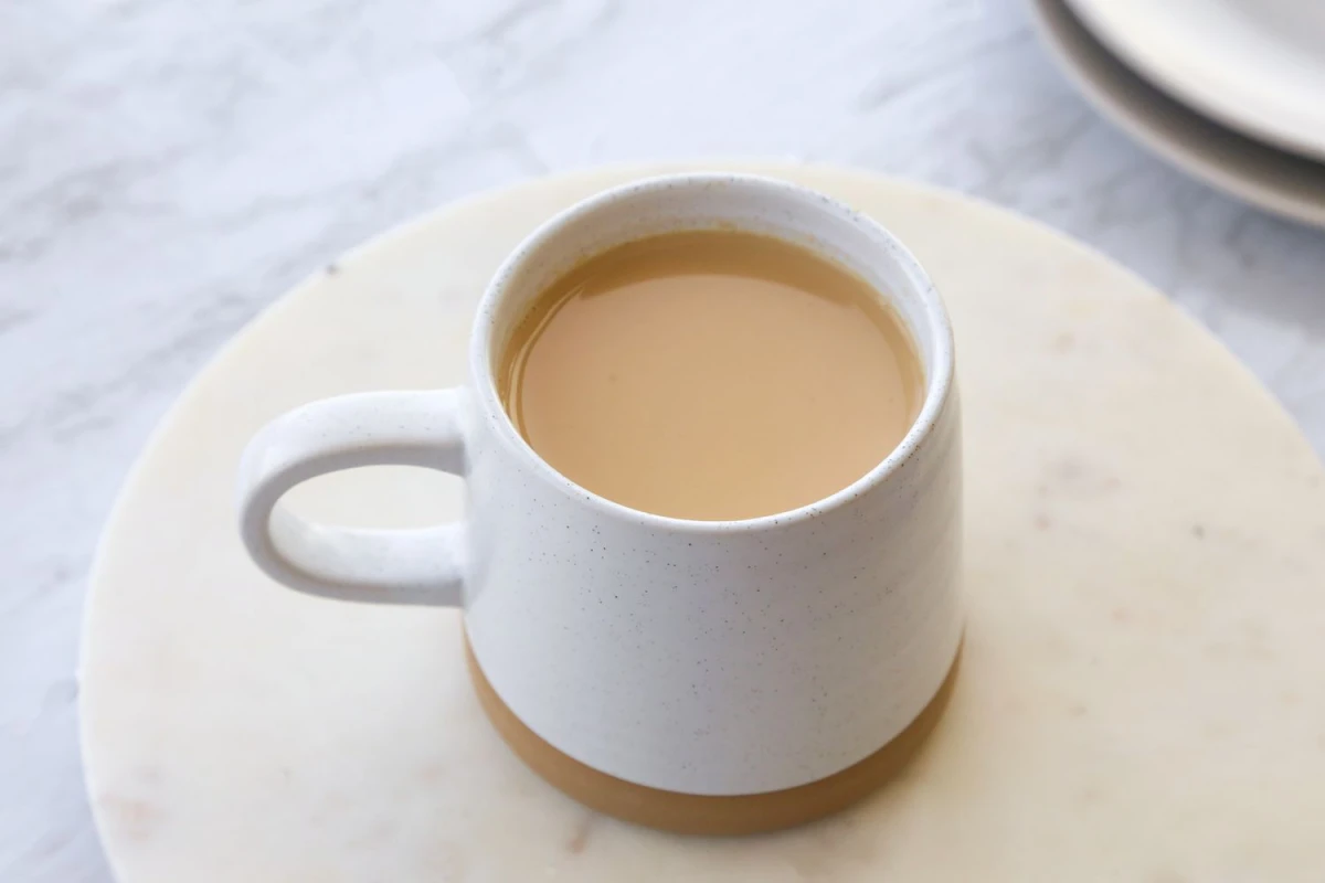 masala chai tea in a cup