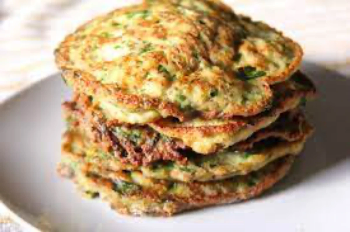 spinach and chia pancakes