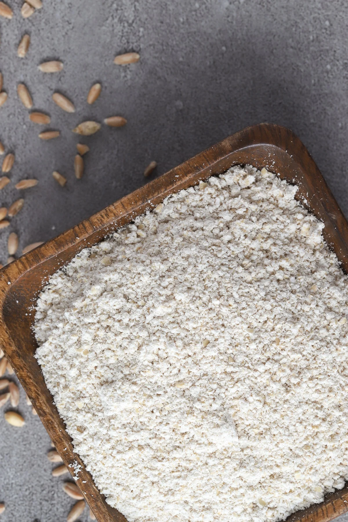 whole wheat flour. healthy swaps for food