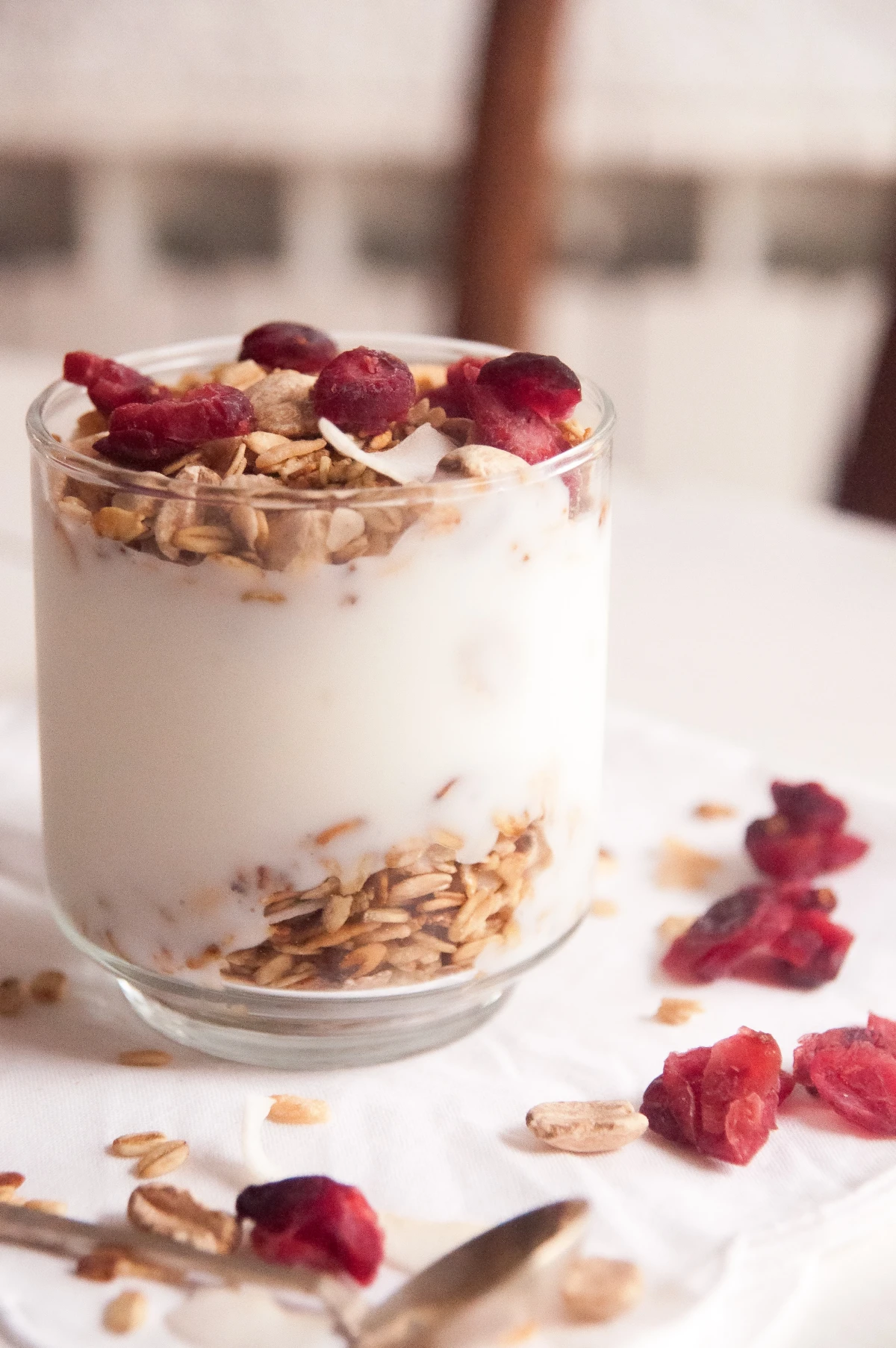 yogurt with fruit and oats