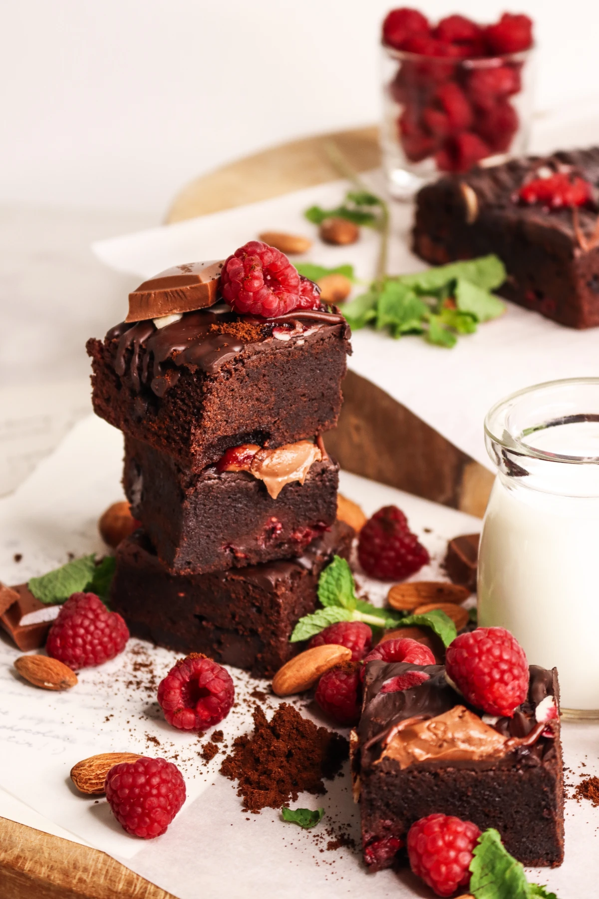 beach food ideas fudge brownies