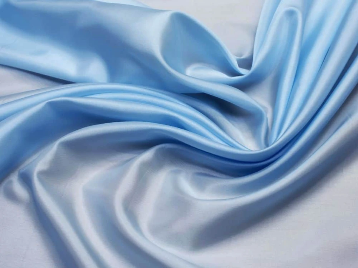 cooling fabrics for summer blue raylon fabric