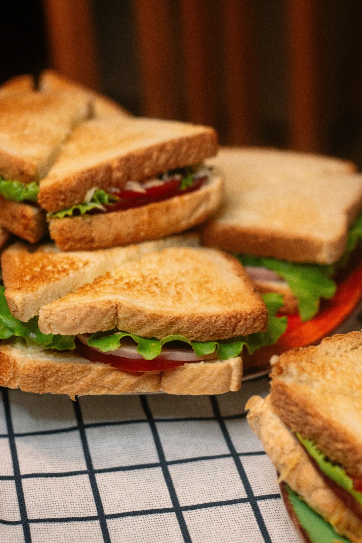 homemade sandwiches