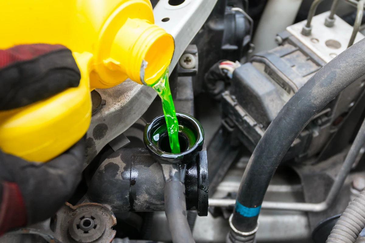 summer car hacks pouring green coolant