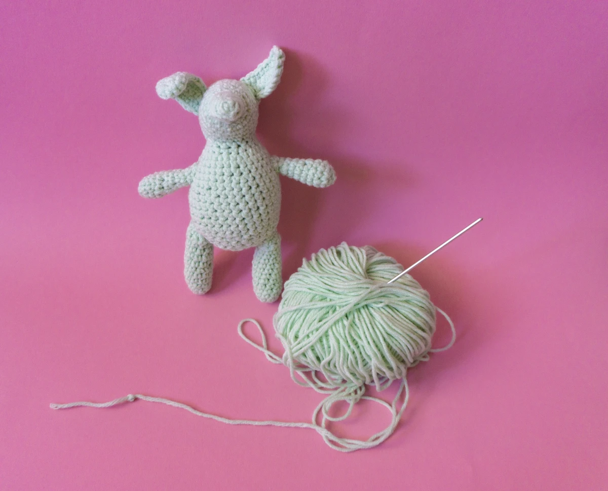 uses of dryer lint making crochet toy