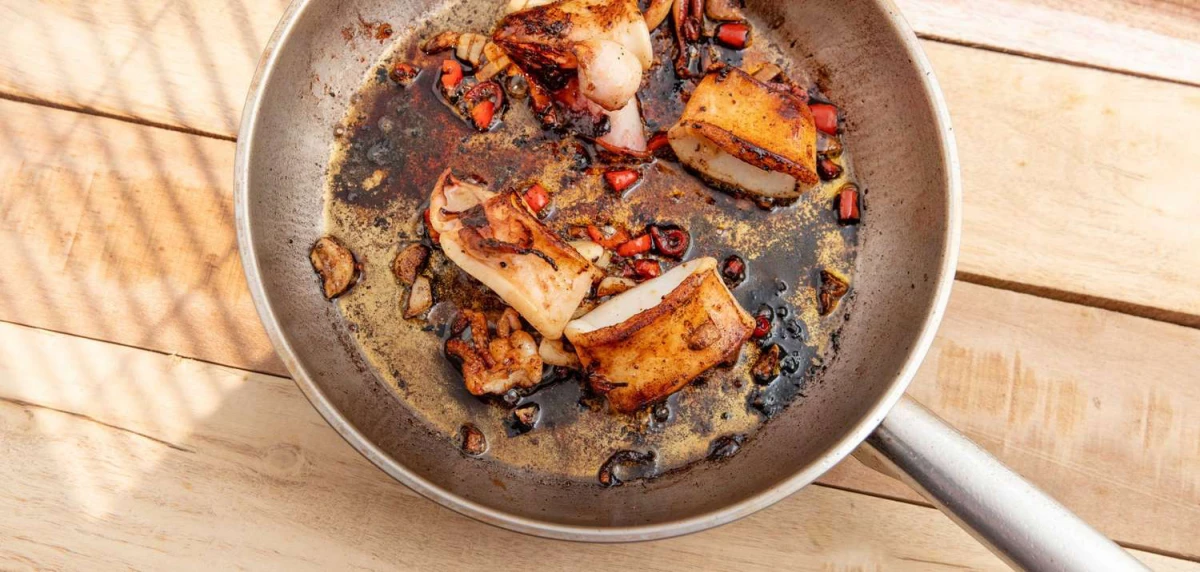 how to clean stainless steel pans pan with chicken