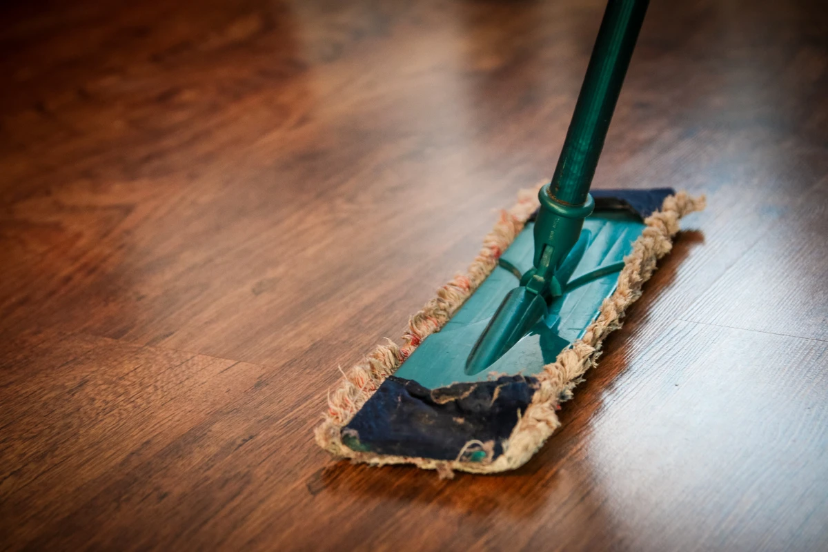 mopping mistakes mop on wooden floor
