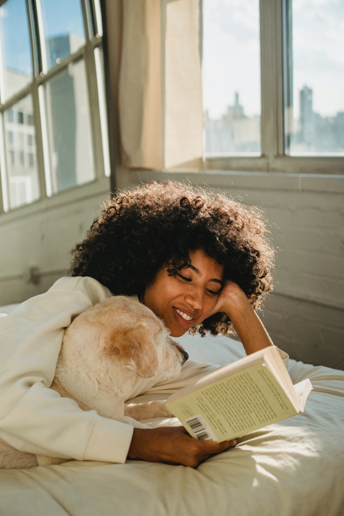 slow living hobbies woman reading