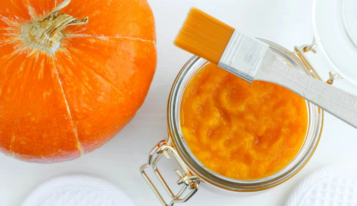 homemade pumpkin face mask