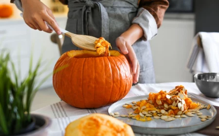 how to use pumpkin guts