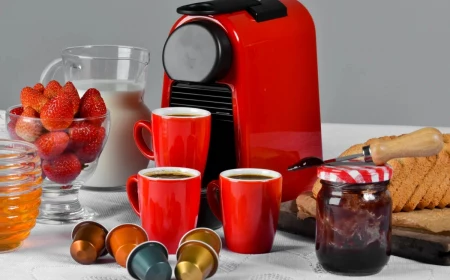 time to replace your coffee maker red coffee machine with pods