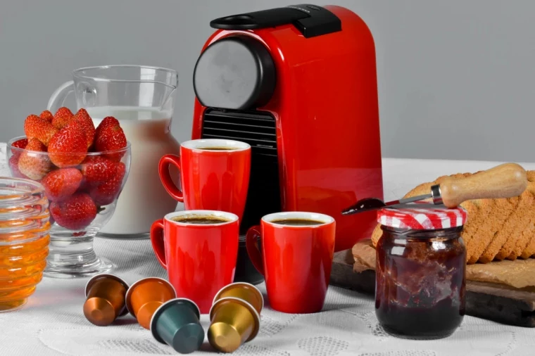 time to replace your coffee maker red coffee machine with pods