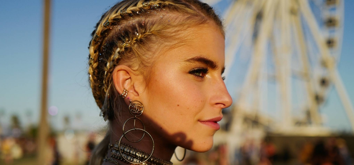 boho knotless braids hair blonde