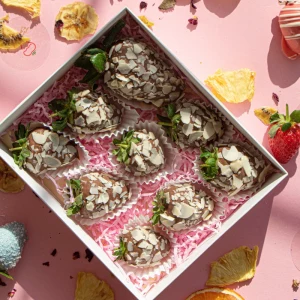 chocolate covered strawberries for christmas