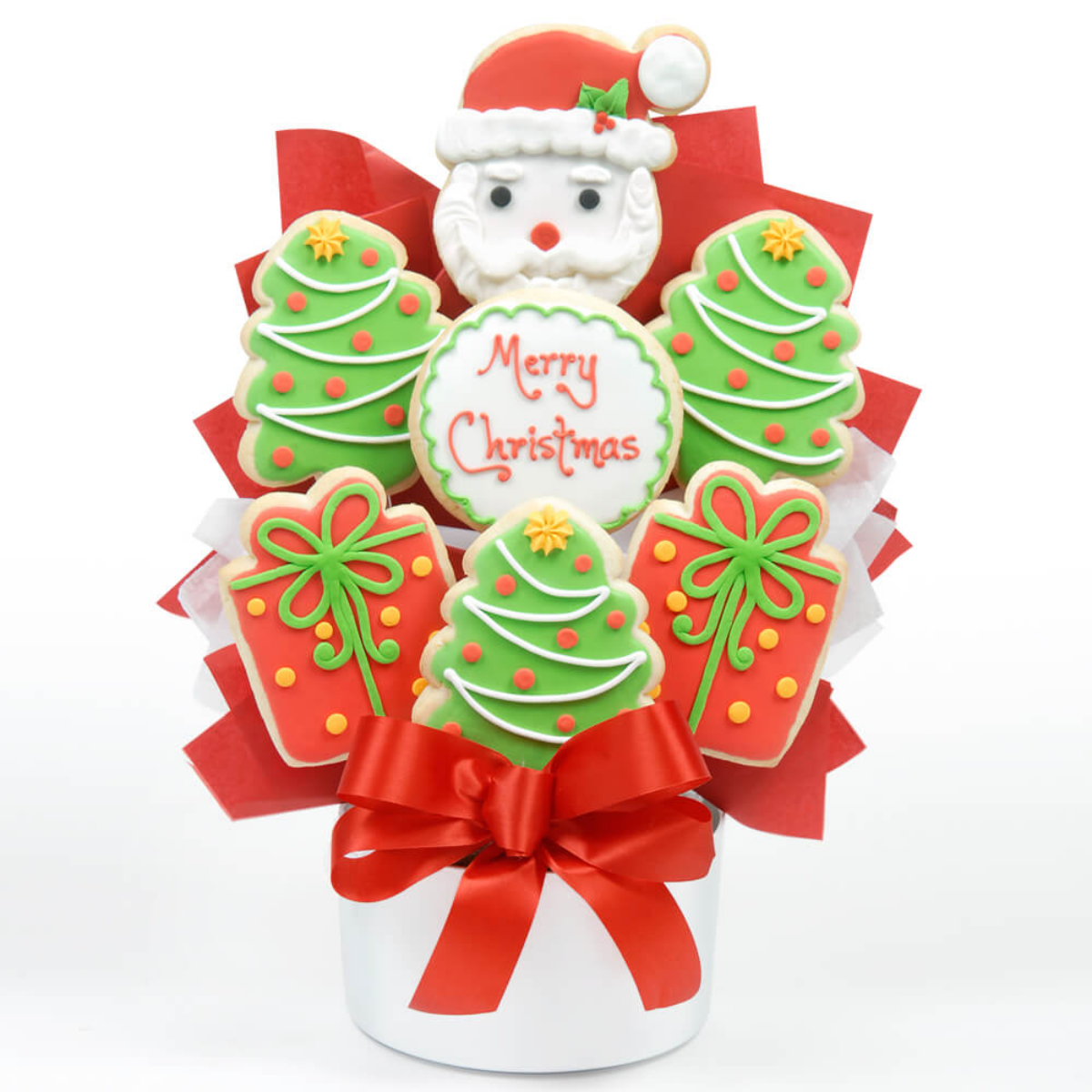 christmas cookie bouquet
