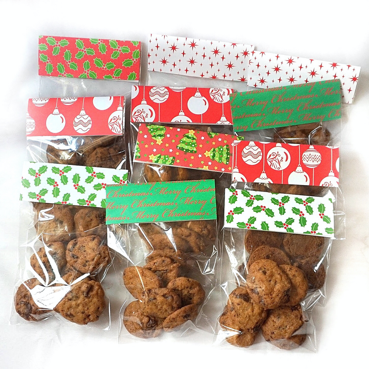 cookie bag for christmas