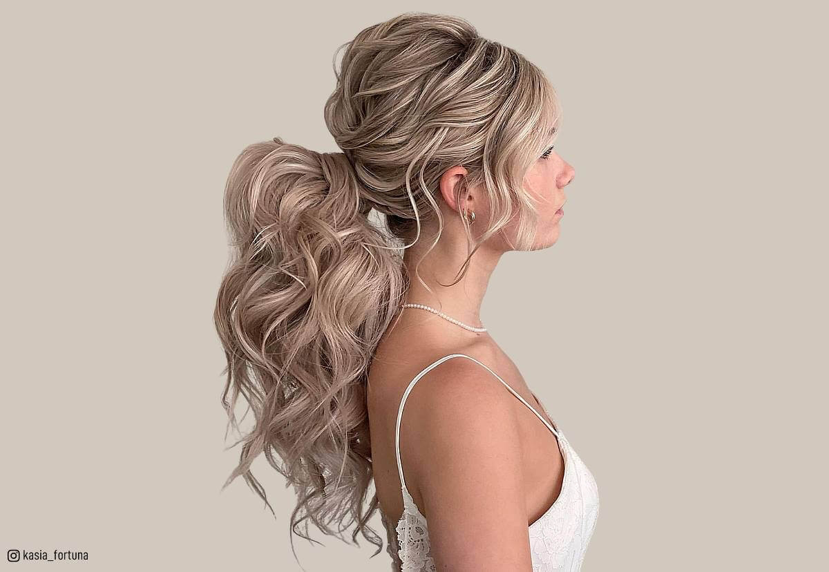 easy ponytail hairstyles for long hair