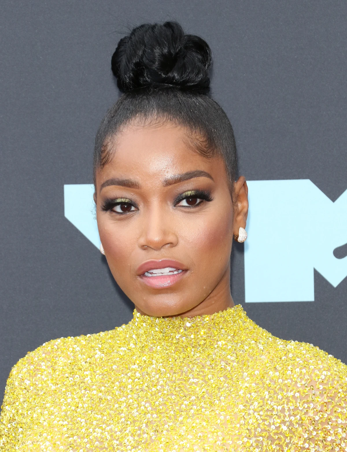 keke palmer top bun