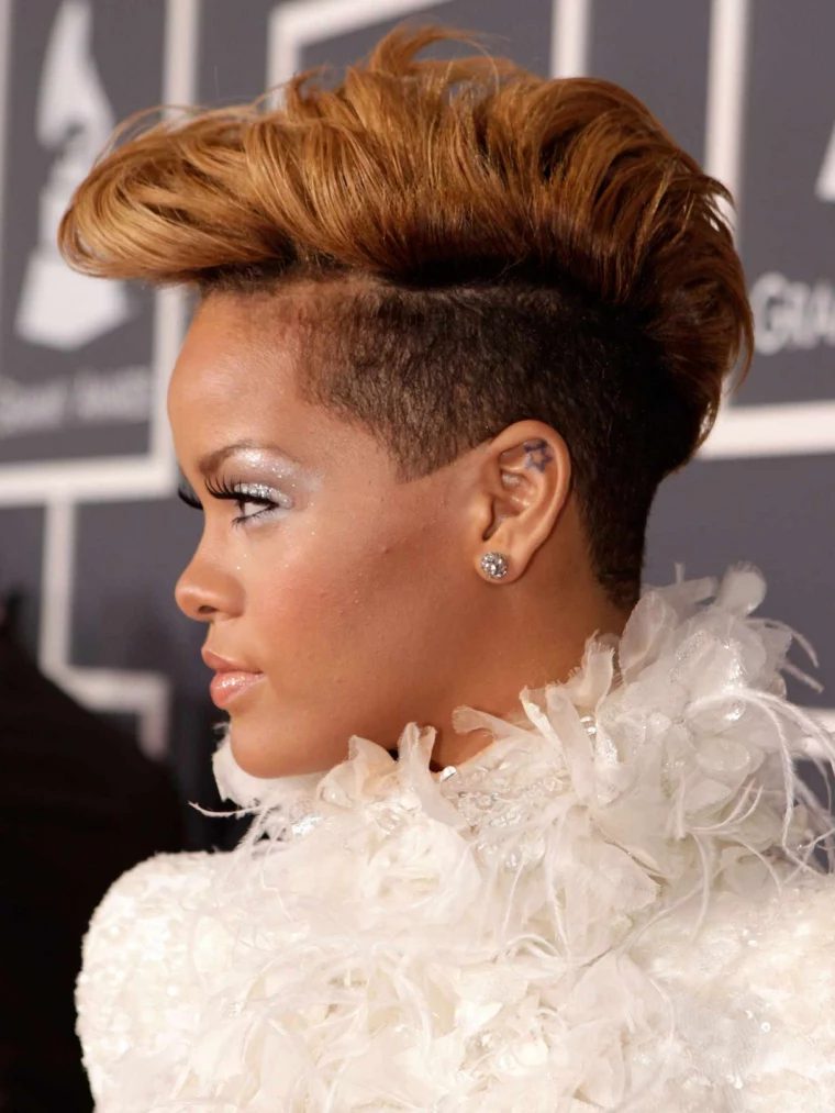 mohawk hairstyles rihanna