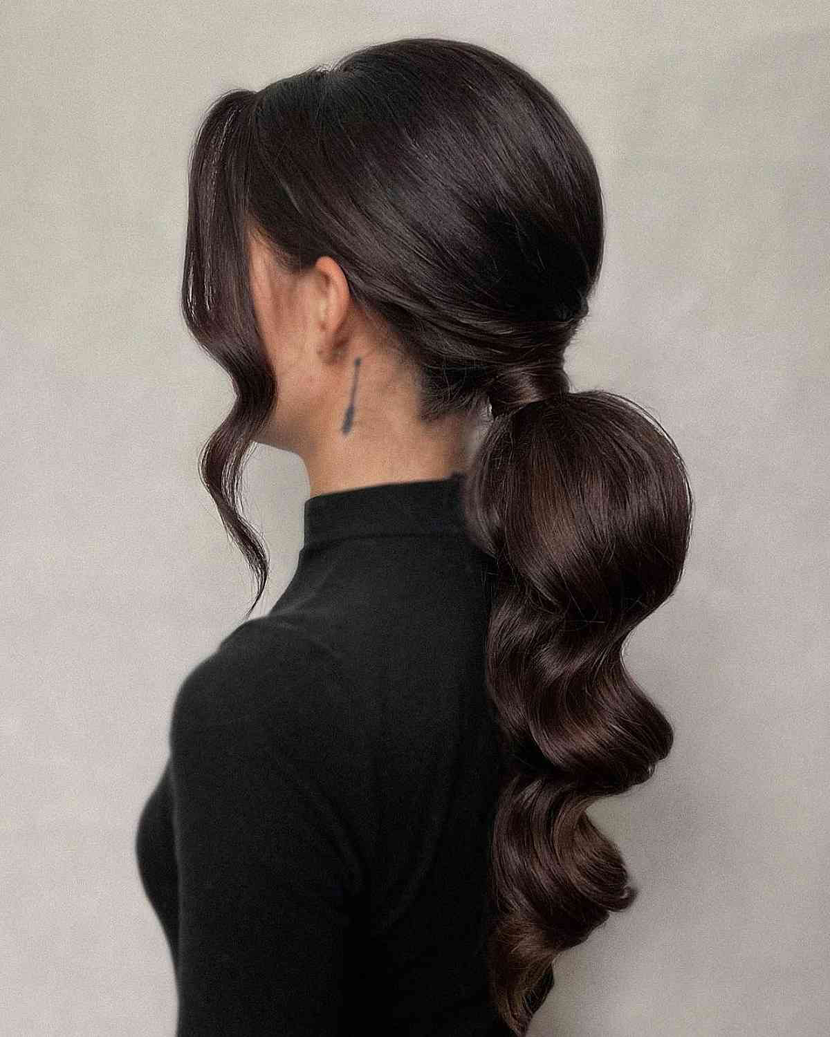 ponytail hairstyles long hair