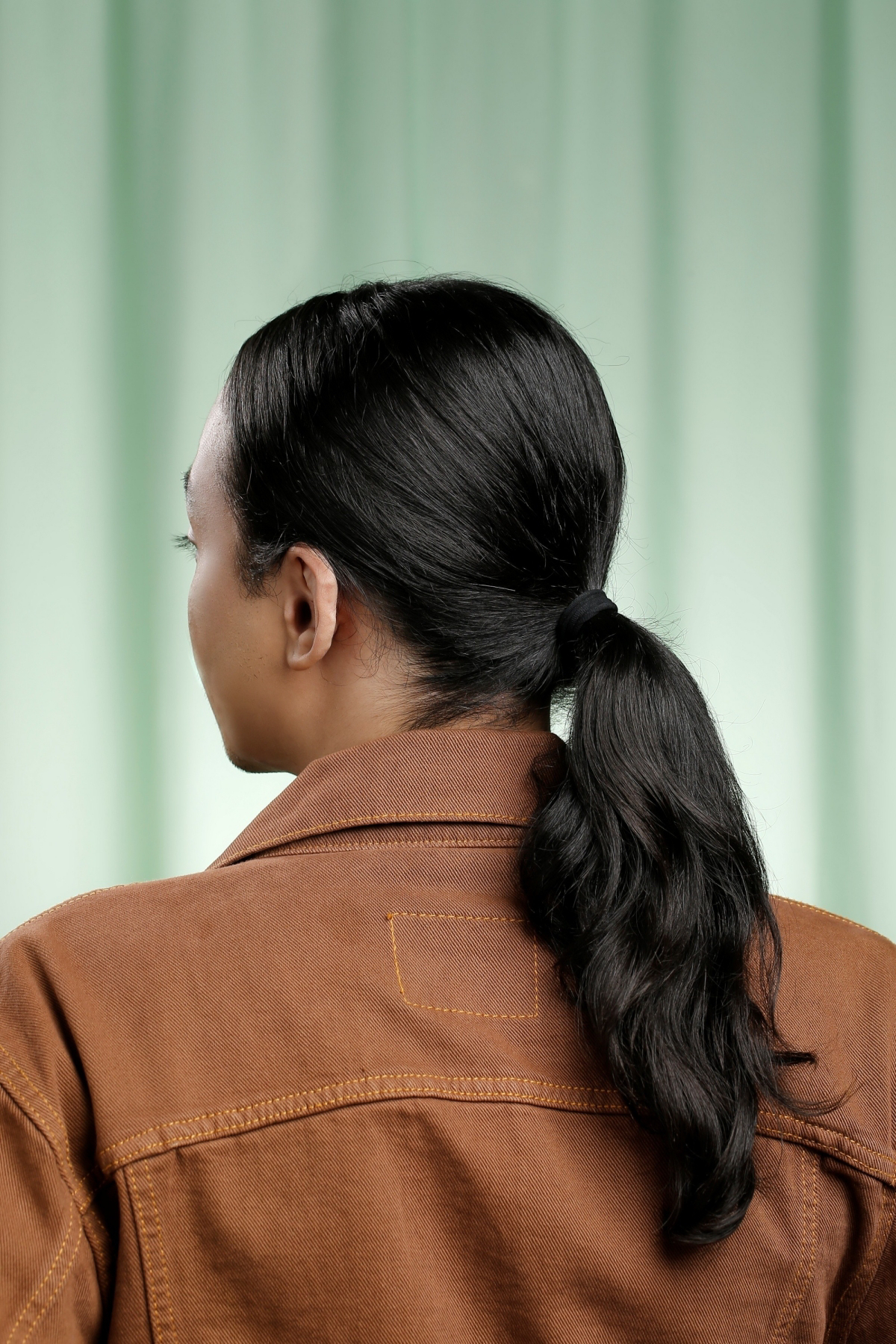 ponytail styles for long hair