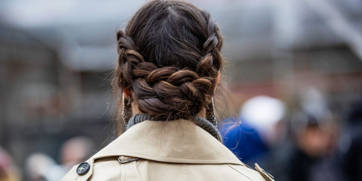 simple updos for medium length hair braided