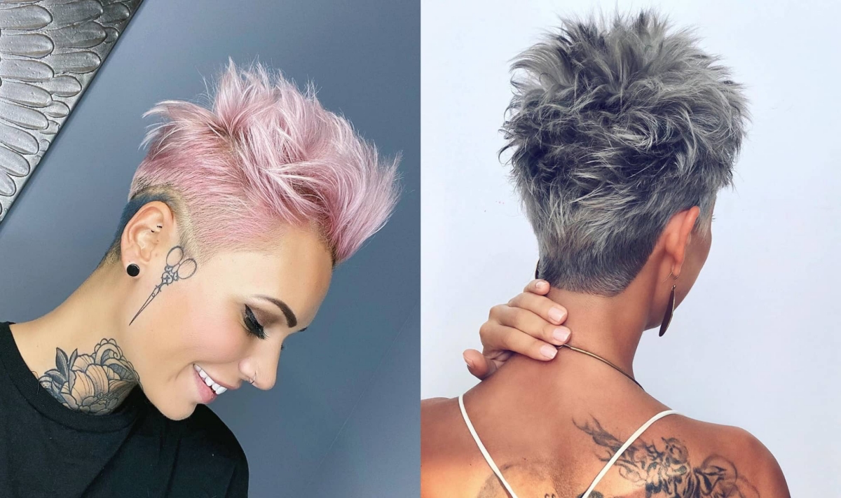 spiky hairstyles for short hair