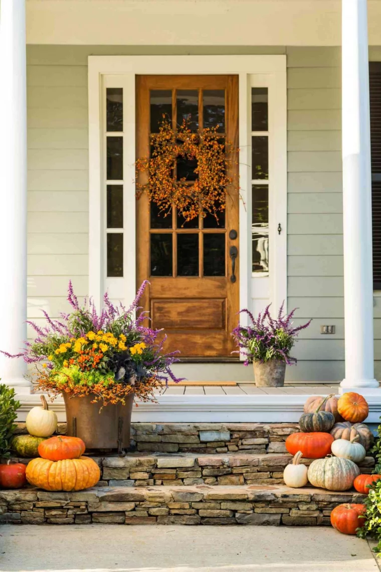 thanksgiving porch decor