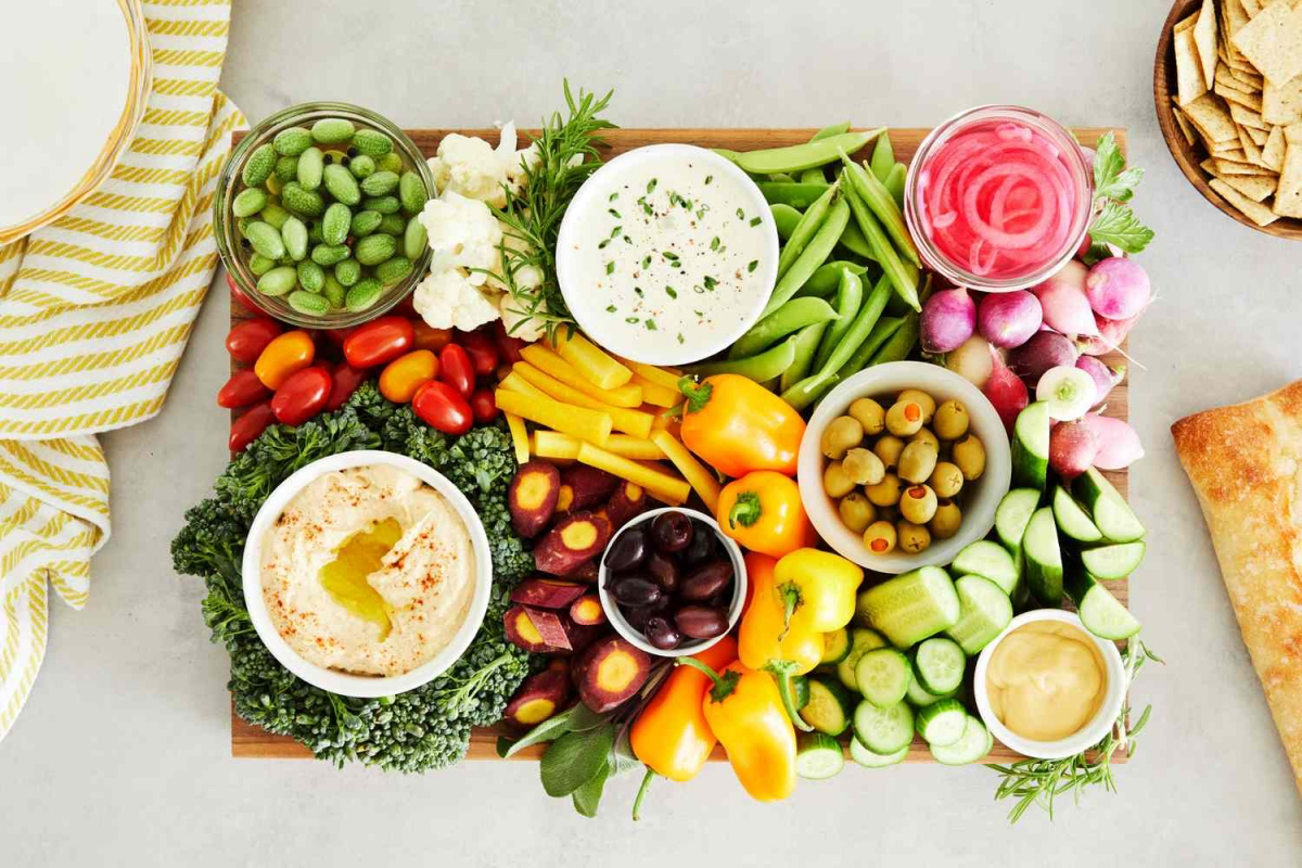 thanksgiving veggie tray ideas