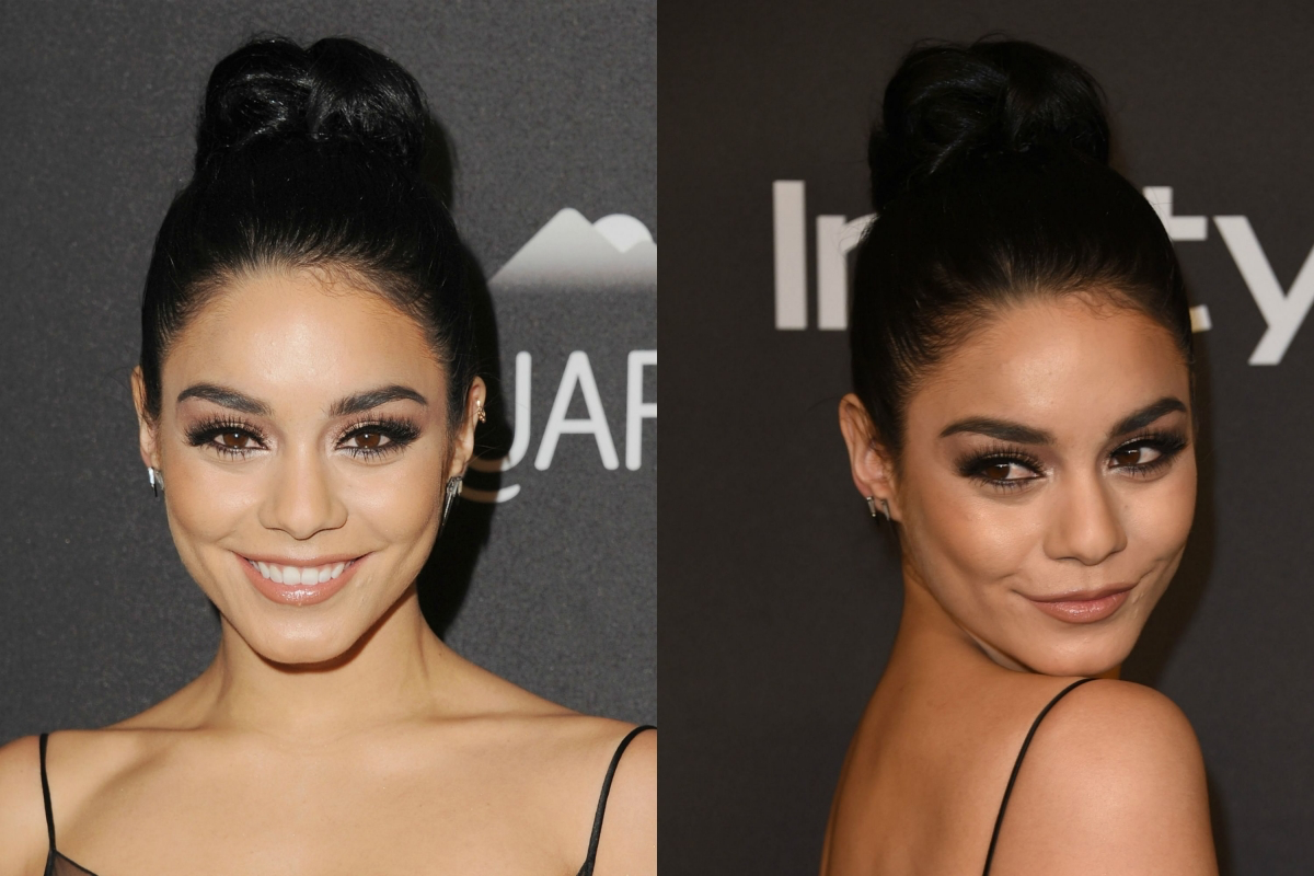 vanessa hudgens updos for fine medium length hair