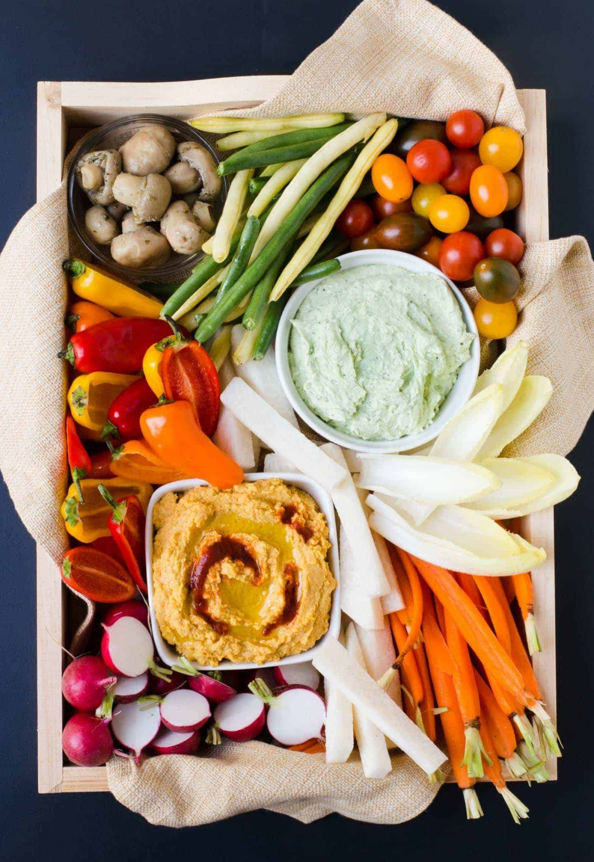 vegetable board for thanksgivins