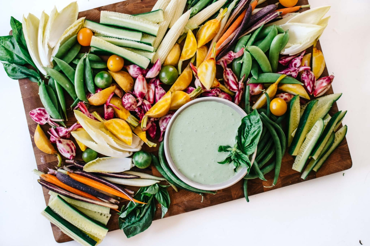 veggie tray for thanksgiving