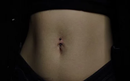 1 belly button piercings person with belly piercing