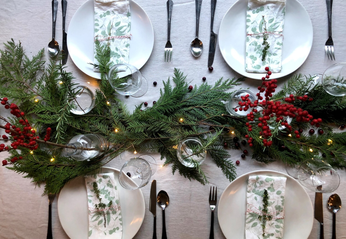 adult christmas craft ideas table