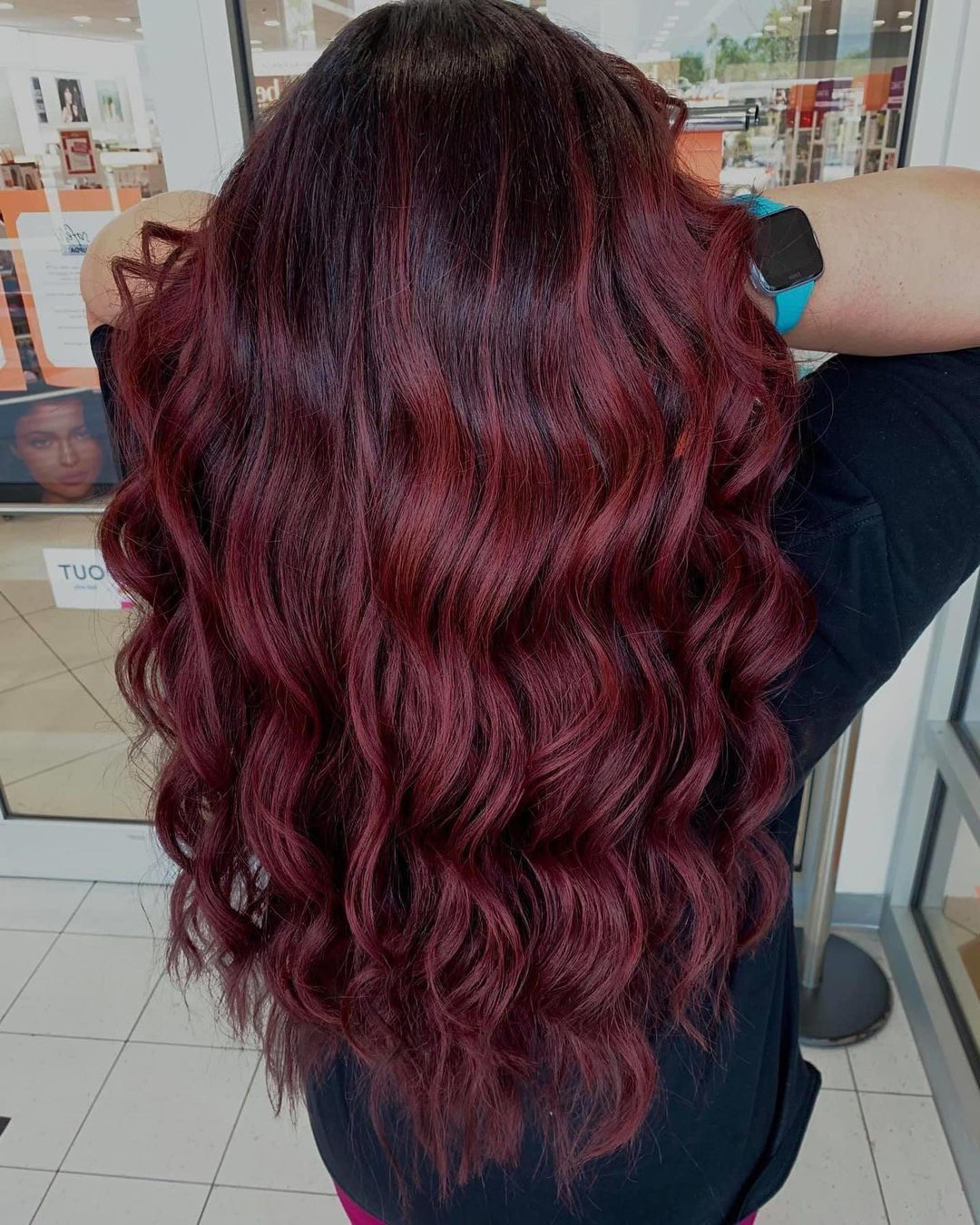 black cherry coke hair color