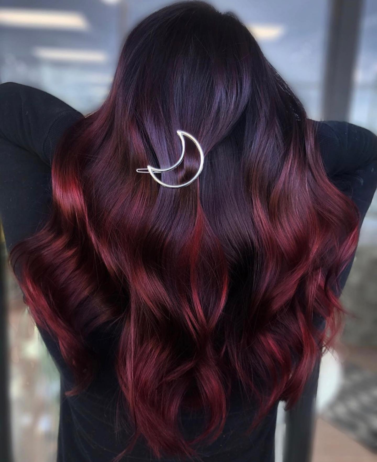 black cherry red hair color