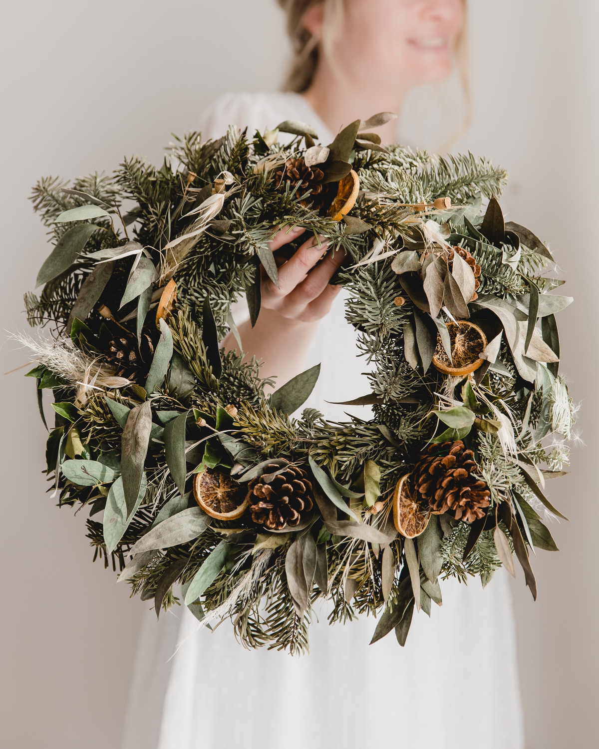 christmas pine cone crafts wreaths