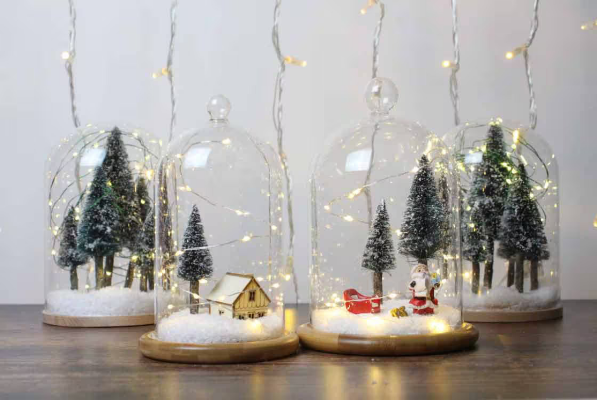 diy outdoor christmas decorations diy fairly light globe