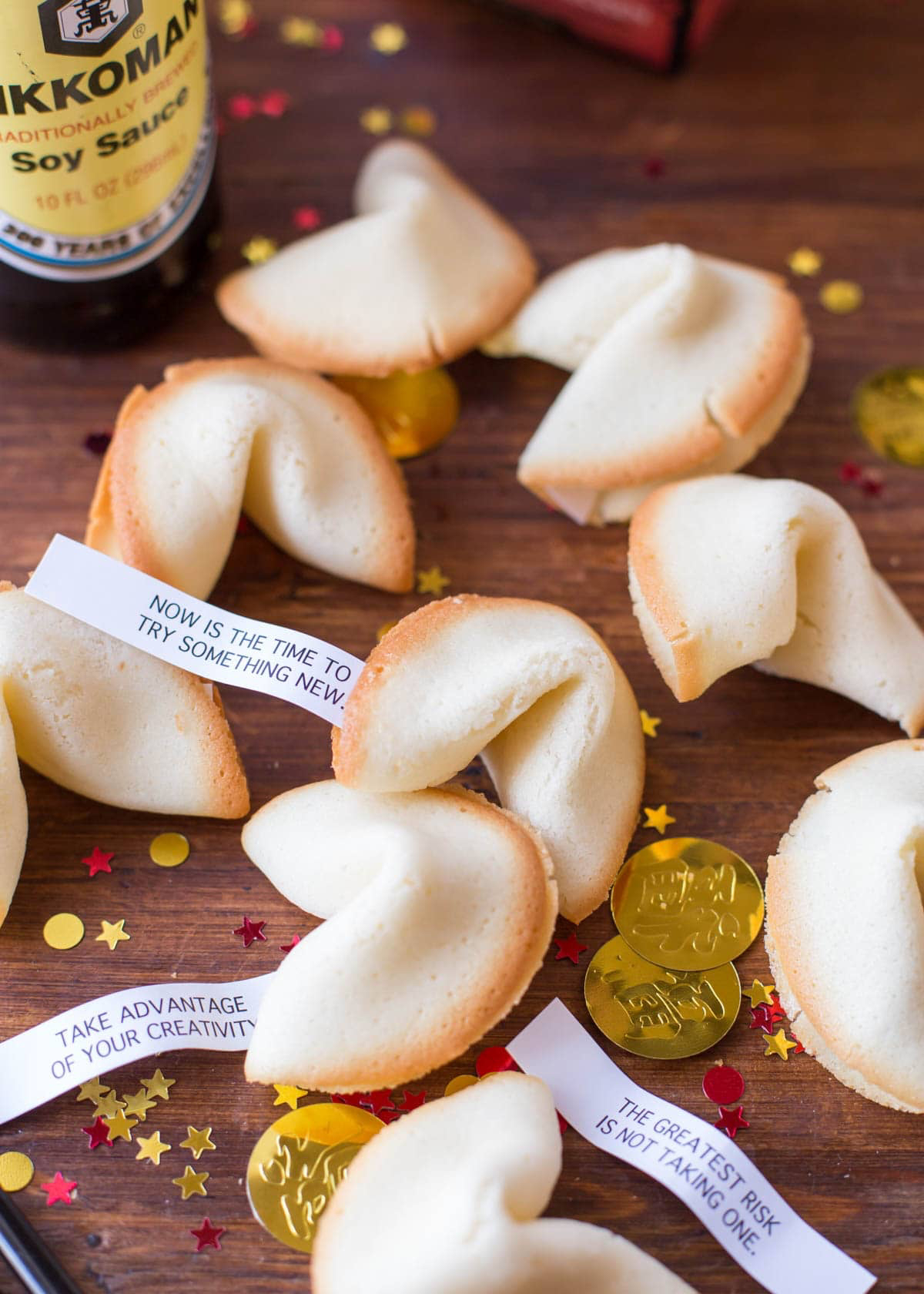 fortune cookies traditional new year's cookies